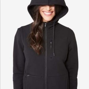 Black Figs Scrubs Hoodie Zip Up Small